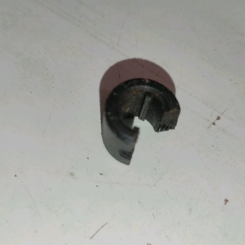 Electric jigsaw used with broken part