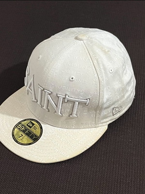 New Era 59FIFTY Saint καπέλο μεταχειρισμένο, άσπρο, one size