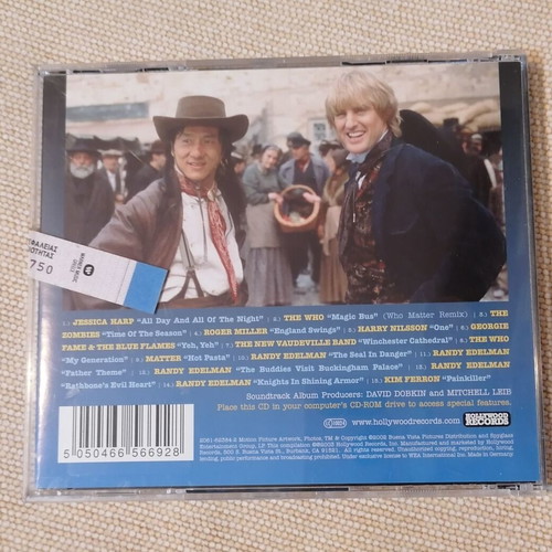 Shanghai Knights Original Motion Picture Soundtrack CD like new