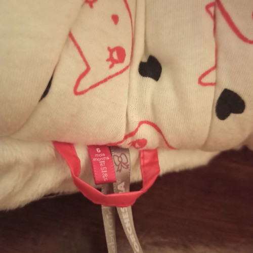 Orchestra baby jacket red for 6 months like new