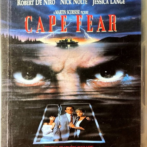 Cape Fear DVD used, thriller with subtitles, double DVD