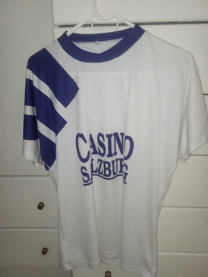 Austria Casino Salzburg Shirt used, with rosary beads