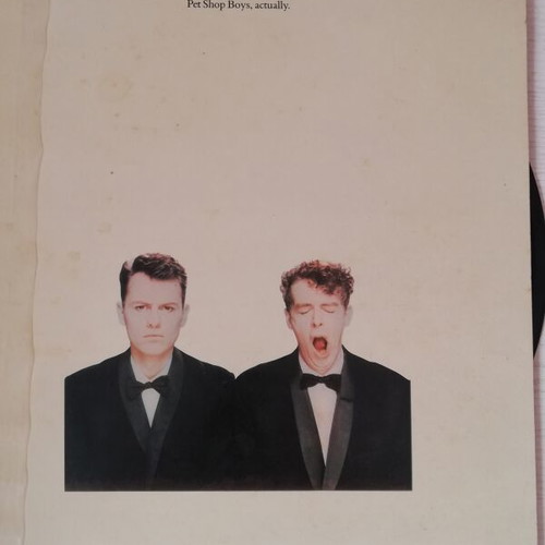 Pet Shop Boys Actually vinyl like new