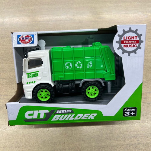Recycling truck with sound and light new