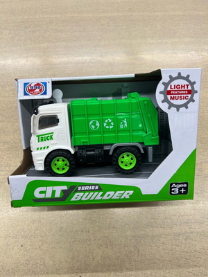Recycling truck with sound and light new