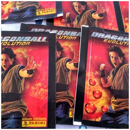 Dragonball Evolution collectible stickers pack of 82, like new