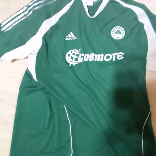 Panathinaikos Adidas jersey 2005/2006 used, authentic
