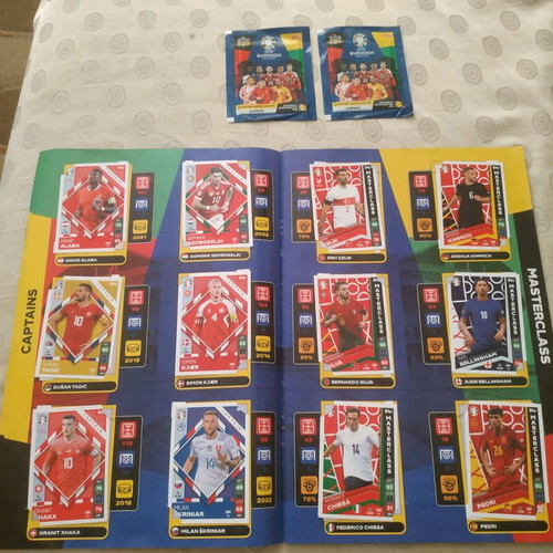 Euro 2024 album complete with 2 bonus packets