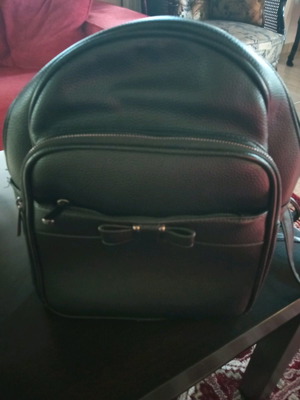 Backpack bag used with zipper wear