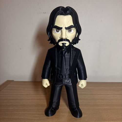 John Wick Multipart Figure new, 3D printed collectible