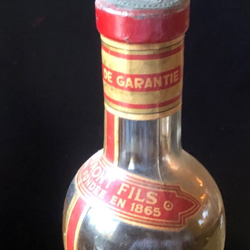 Bottle Authentic Vintage Liquer Peppermint 1960s New