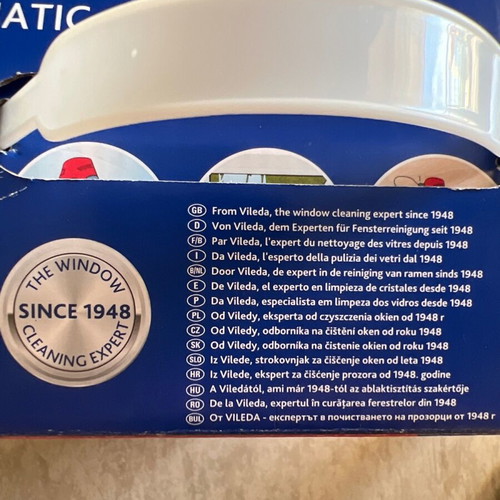 Window Matic Vileda window cleaner new, rechargeable