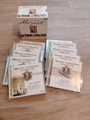 Mozart Collection 10 CD like new, classical music