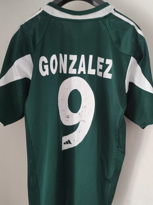 Gonzalez Panathinaikos 2004-05 adidas jersey used, medium