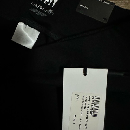 DKNY leggings new, size L black