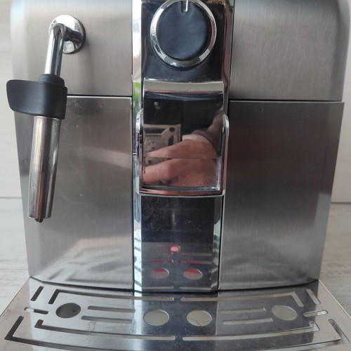 Philips Saeco Syntia Inox automatic coffee machine, stainless steel