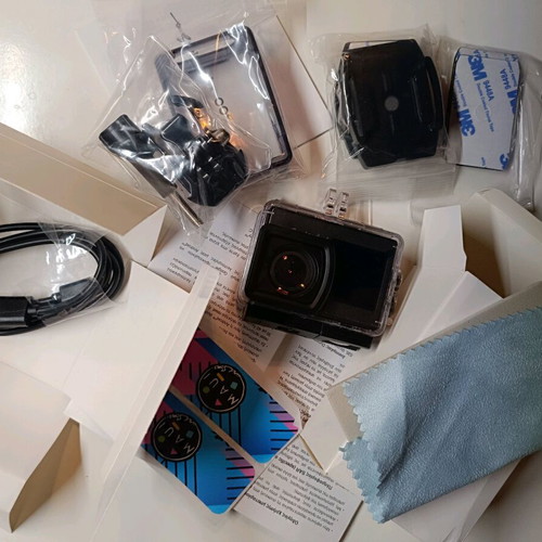 Egoboo X Maui And Sons Action Camera new 4K Ultra HD with waterproof case