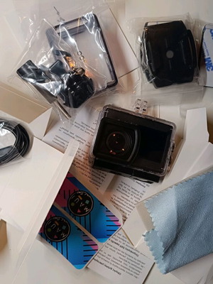 Egoboo X Maui And Sons Action Camera new 4K Ultra HD with waterproof case