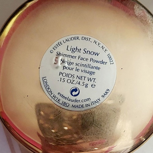 Πούδρα λάμψης Estee Lauder signature shimmer μεταχειρισμένη compact