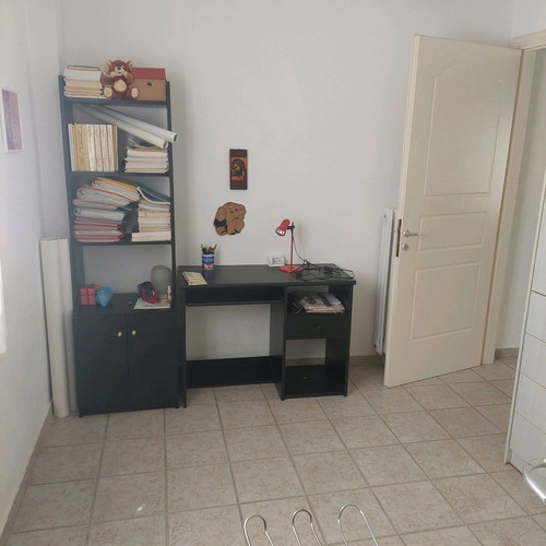 Bookshelf and desk like new with cabinet and printer space