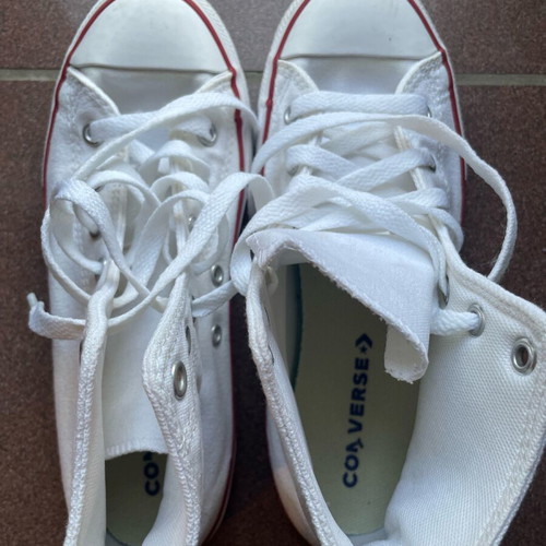 All Star White Kids Boots Like New, Size 35