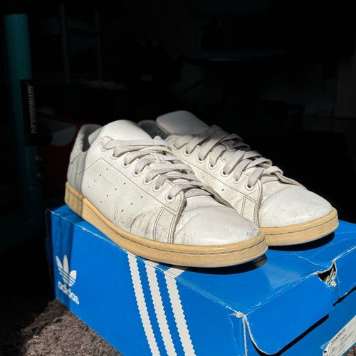 Adidas Stan Smith white leather sneakers size 45