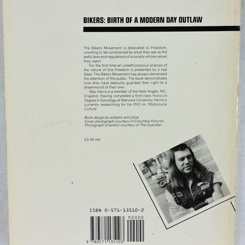 Bikers by Maz Harris βιβλίο σαν καινούργιο, αγγλικά