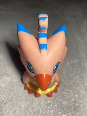 Digimon Adventure BIYOMON Finger Puppet figure used Bandai Japan