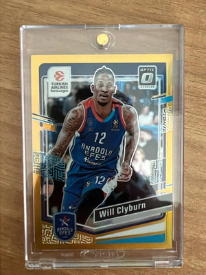 Will Clyburn 09/10 Prizm συλλεκτική κάρτα σαν καινούργιο