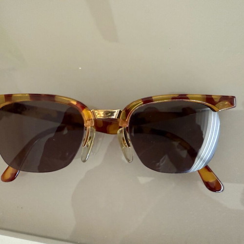 Sunjet by Carrera sunglasses used, vintage brown tortoise