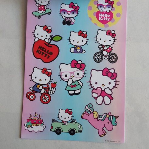 Hello Kitty sticker block with 200 stickers new