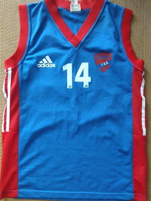 Panionios basketball jersey, authentic game worn