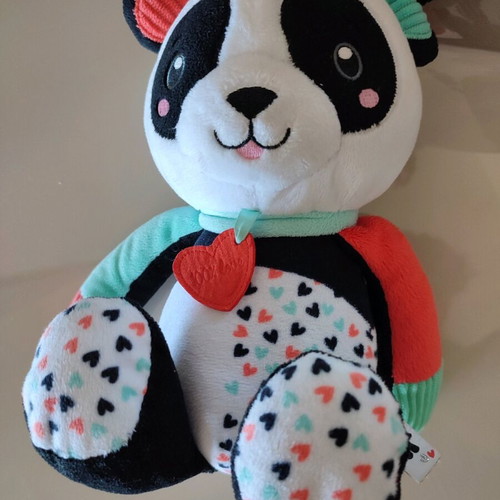 Clementoni Baby Plush Panda like new with sounds for 0+ months