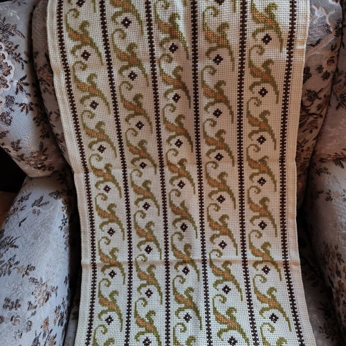 Vintage handmade set of 6 embroidered table linens
