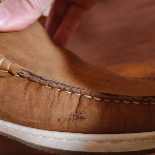 Damiani men's moccasins used, size 43, brown