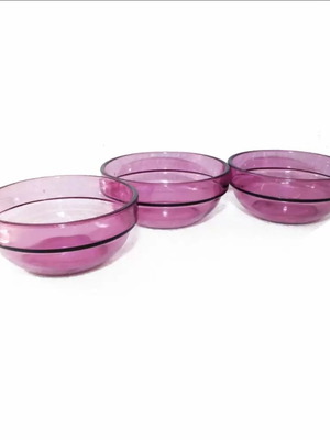 Σετ 3 πλαστικά μπωλάκια για σάλτσες 7cm νέα