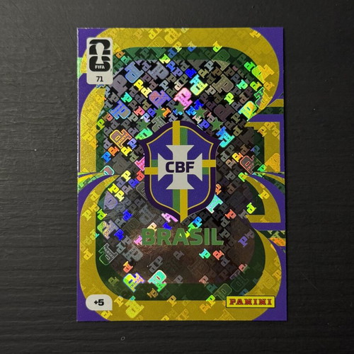Brazil Crest National Team Panini Card 2026 World Cup New