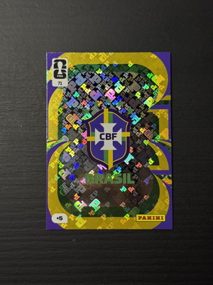 Brazil Crest National Team Panini Card 2026 World Cup New