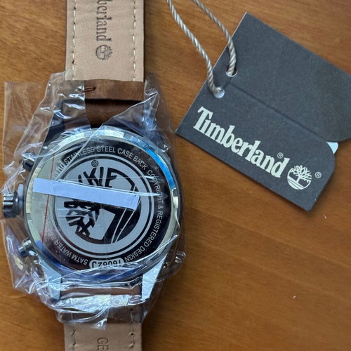Timberland wristwatch new, brown