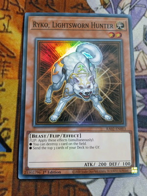 Ryko Lightsworn Hunter Effect Monster κάρτα σαν καινούργιο