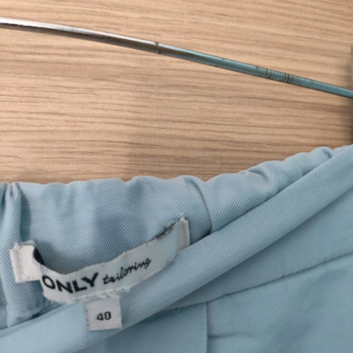 Only zip culottes new in sky blue, viscose fabric, size L