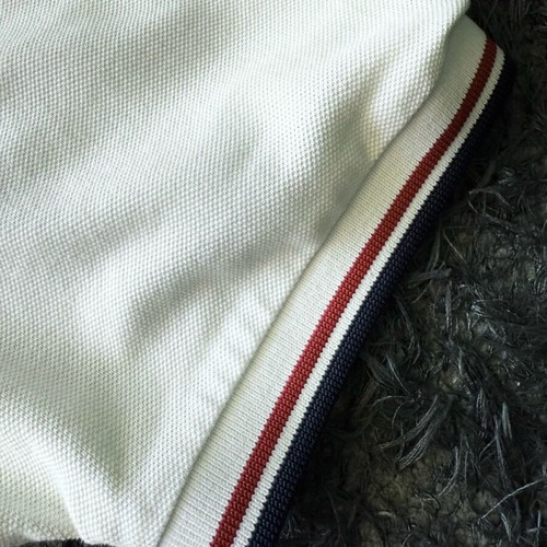 Fred Perry men's short-sleeve polo shirt size medium like new, white