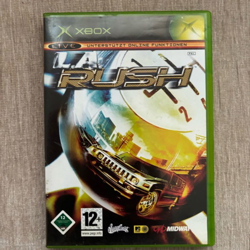 LA Rush Xbox Original used, German complete