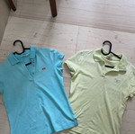 Ellesse Polo shirts like new, blue and light green, set of 2