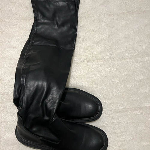 Zara black boots size 37 like new