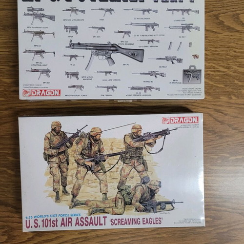Modeling 2 packs soldiers and weapons new
