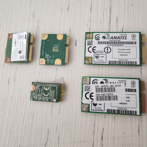Laptop WiFi Cards pack of 5 like new