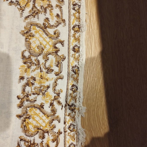 Handmade embroidery used 51×33 with some pulls