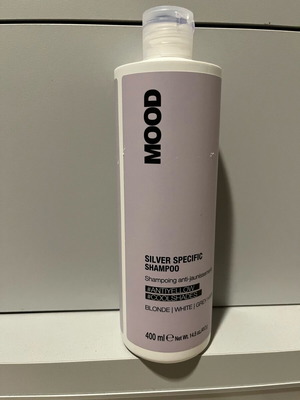 Mood Silver Specific Shampoo 400 ml like new