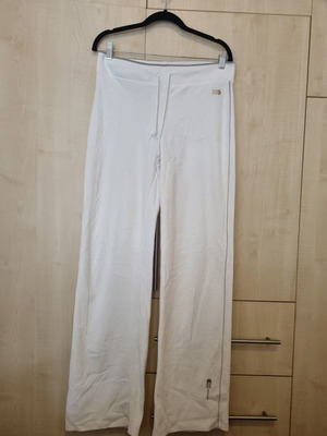 Velour tracksuit used, size M, white
